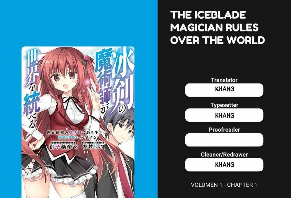 the iceblade magician rules over the world chapter 1.1 - Trang 2