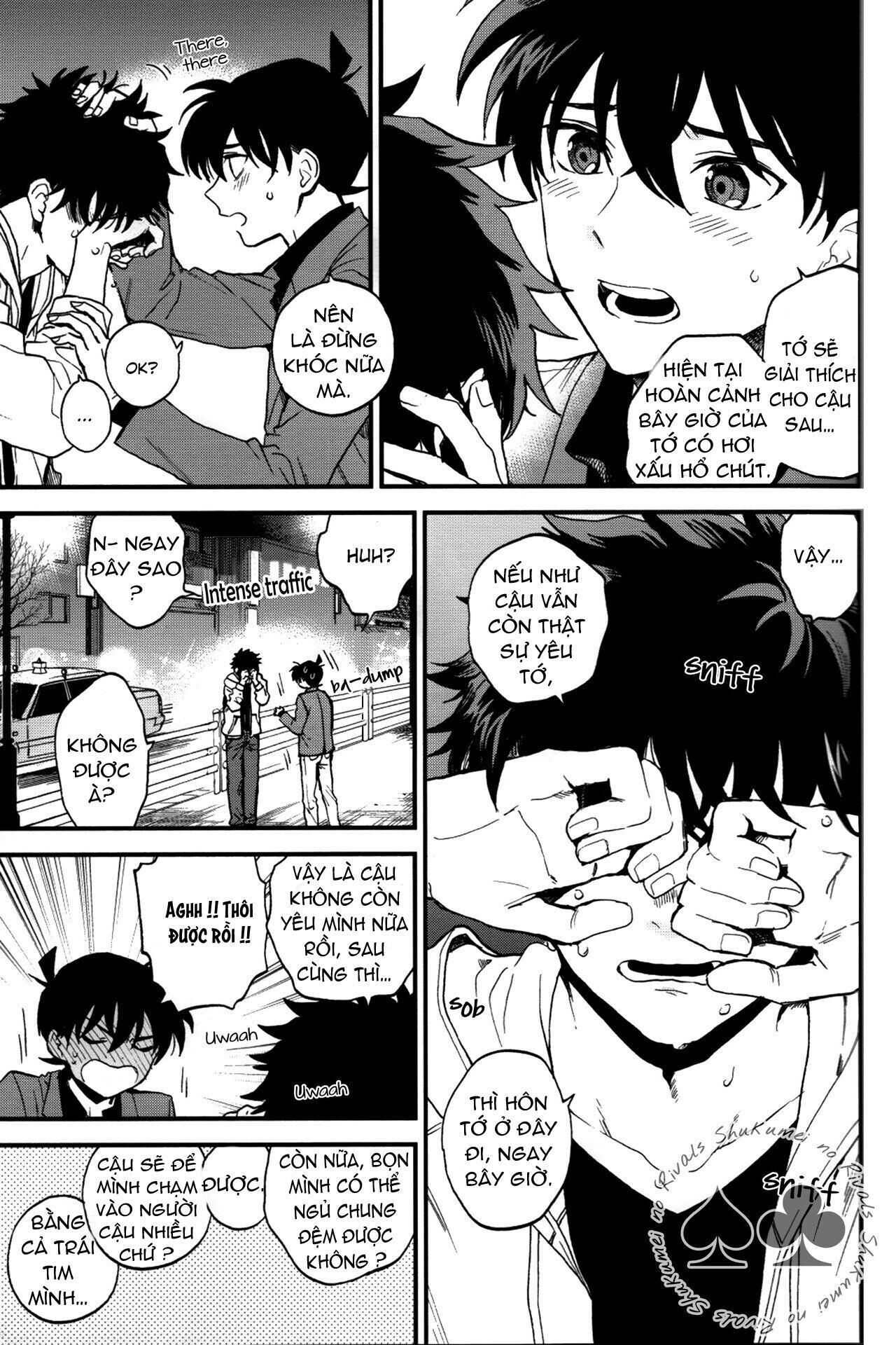 DJ Detective Conan Chapter 2 KaitoxShinichi - Trang 2