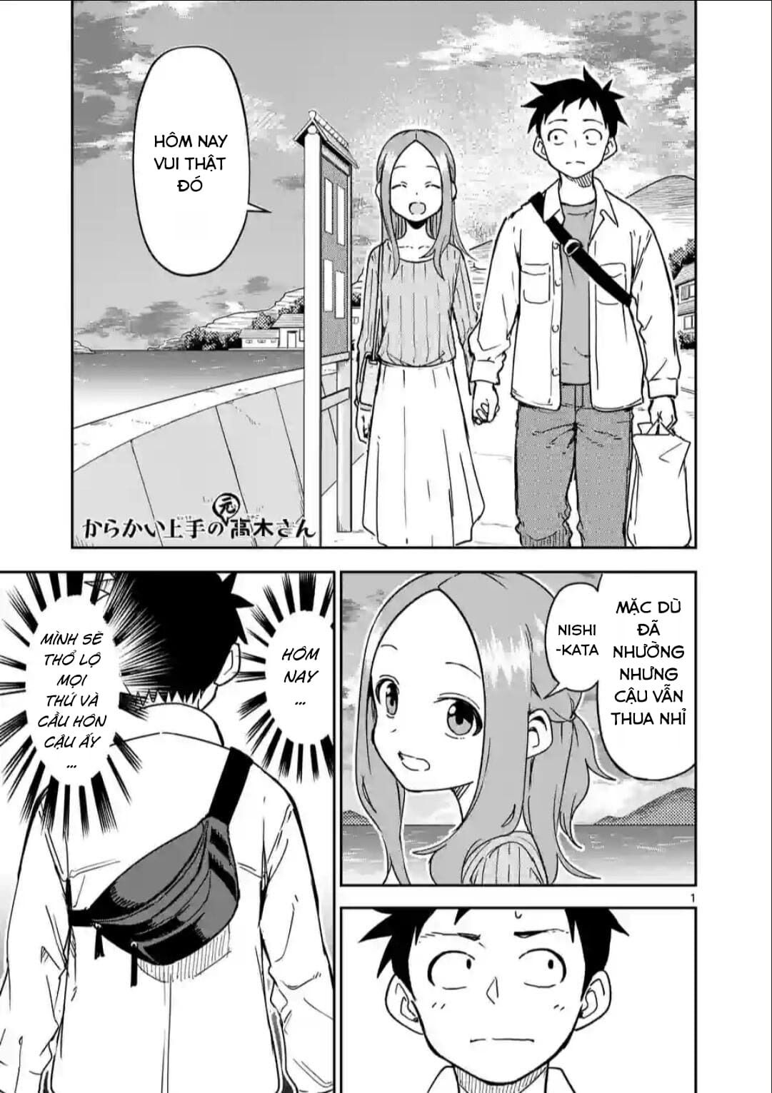 Karakai Jouzu no (Moto) Takagi-san Chapter 300 - Trang 1