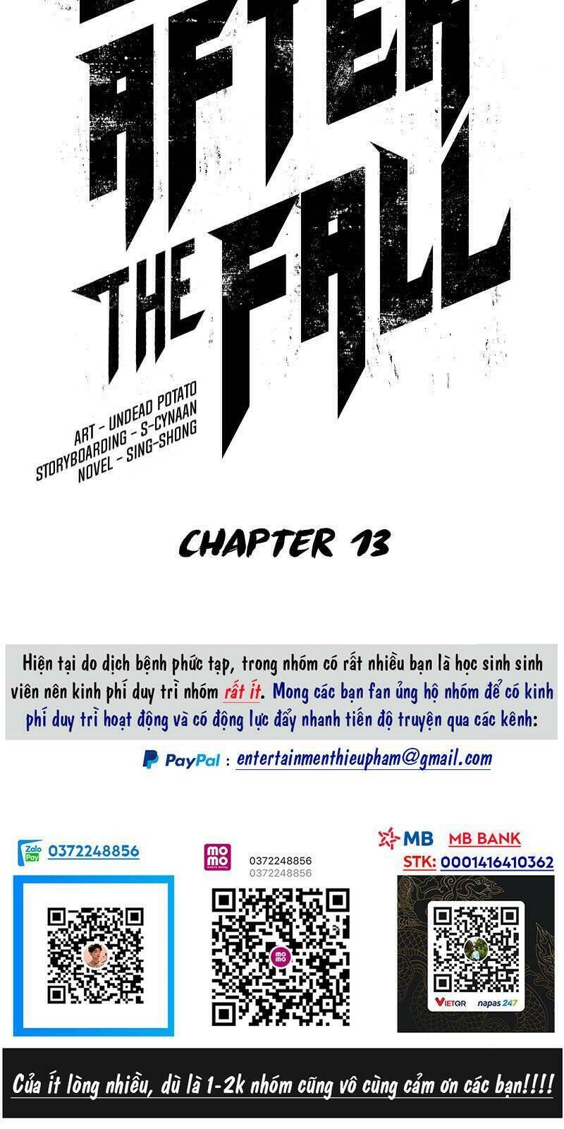 thế giới hậu tận thế chapter 13 - Next chapter 14