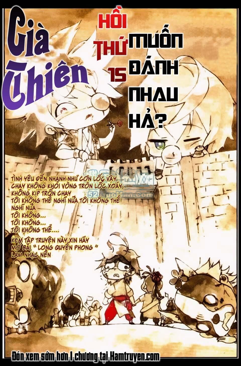 già thiên chapter 15 - Next chapter 16