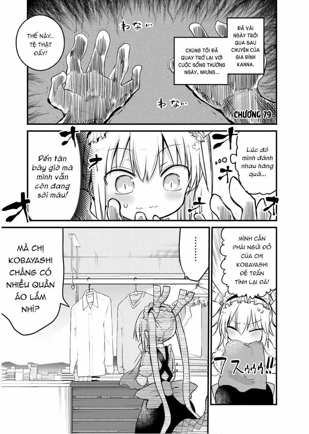 cuộc sống trả ơn của nàng rồng tohru! chapter 79: \"tooru và thời trang\" - Trang 2