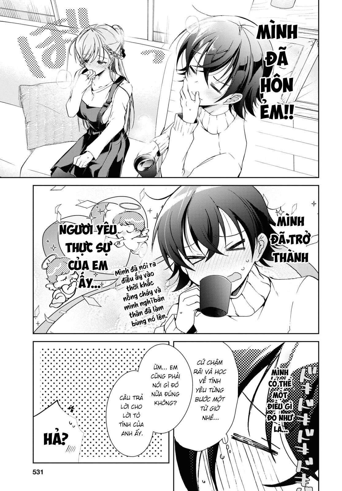 Isshiki-san muốn biết yêu là gì Chapter 17 - Trang 2