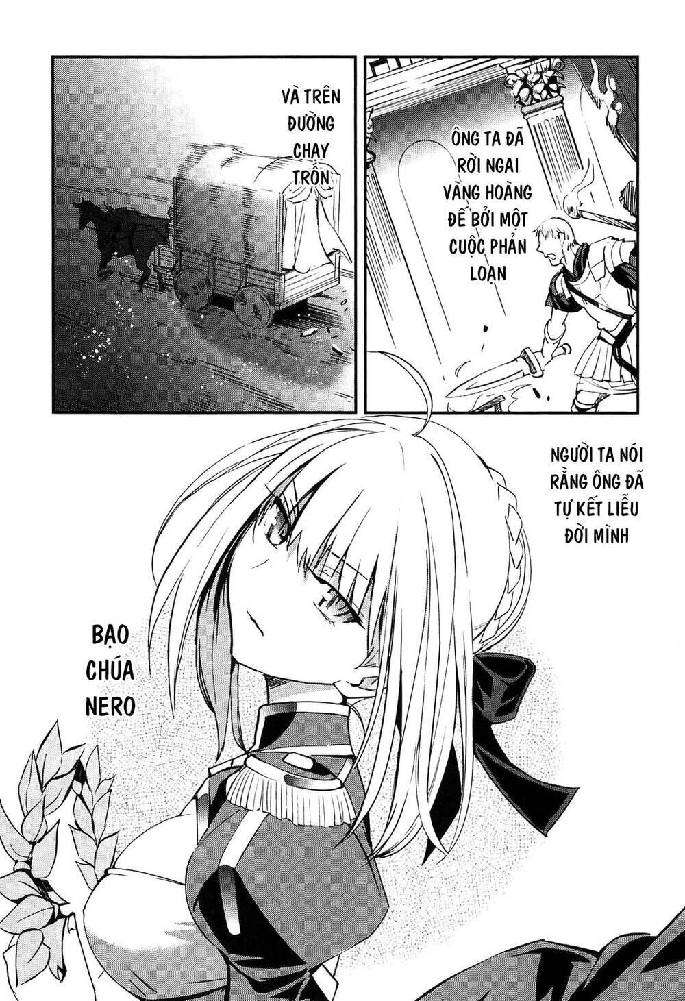 fate/extra chapter 24: Đế chế xa xưa - Next chapter 25: hoa hồng, ngọn lửa và sự vĩnh cửu