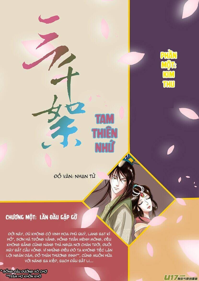 tam thiên nhứ chương 1 - Next chương 2