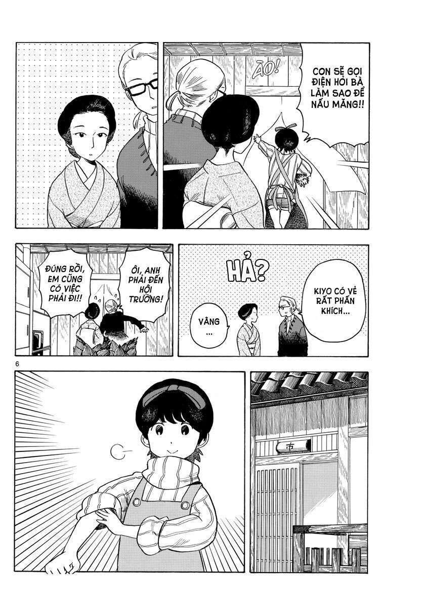 maiko-san chi no makanai-san chapter 73: cuộc chiến măng tre - Trang 1