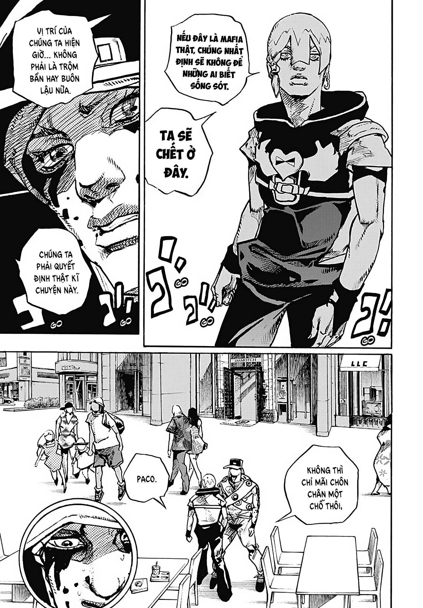 Cuộc Phiêu Lưu Kì Lạ Của Jojo Phần 9 - The JOJOlands (UPDATE CHAP 10) Chapter 9 - Trang 2