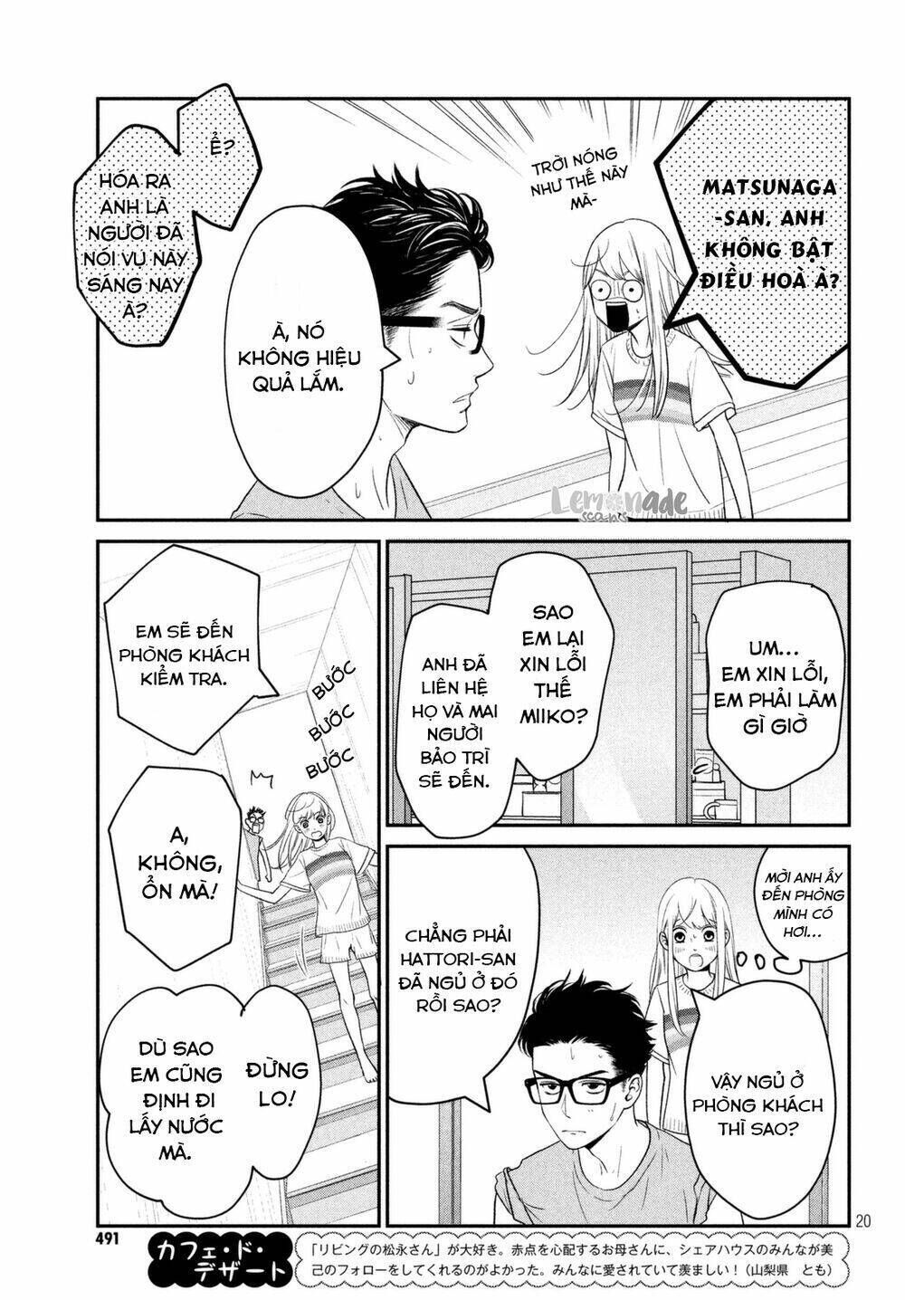 Living no Matsunaga-san Chapter 9 - Trang 2