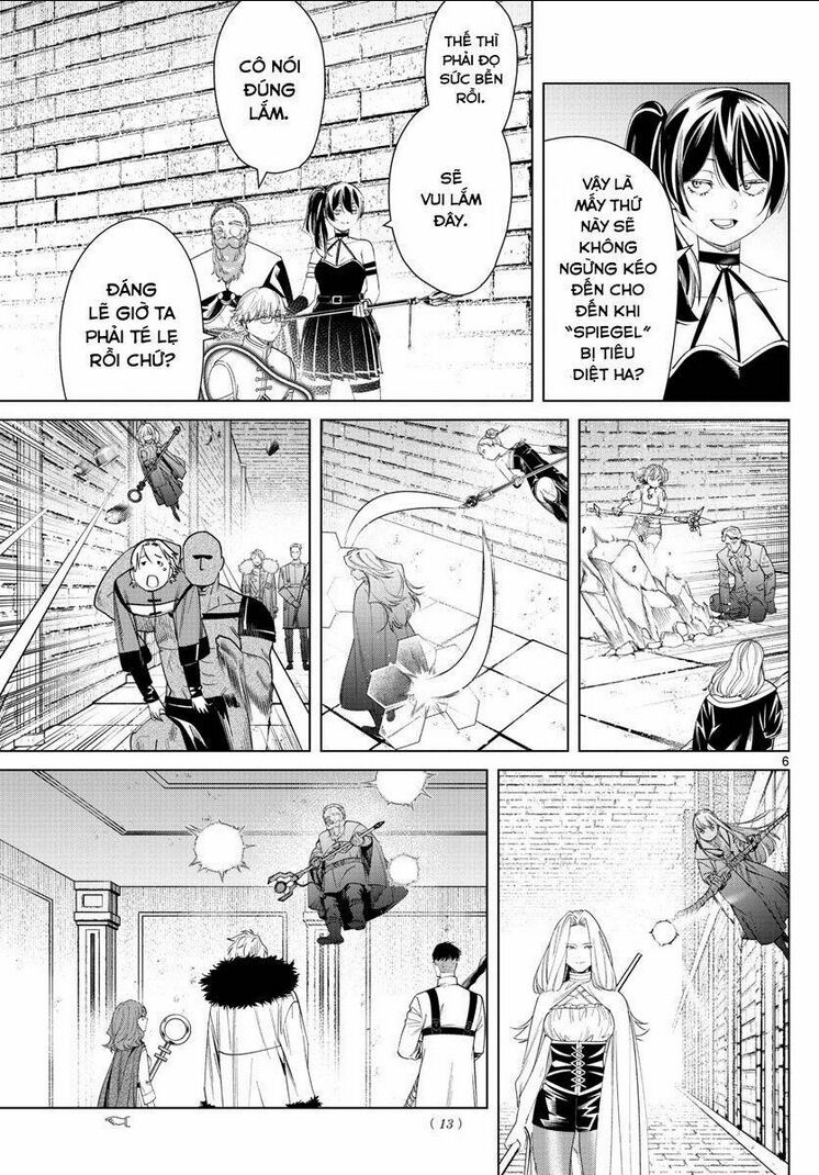 sousou no frieren chapter 55: bài thi thứ hai kết thúc - Next chapter 56: quyền trượng của fern