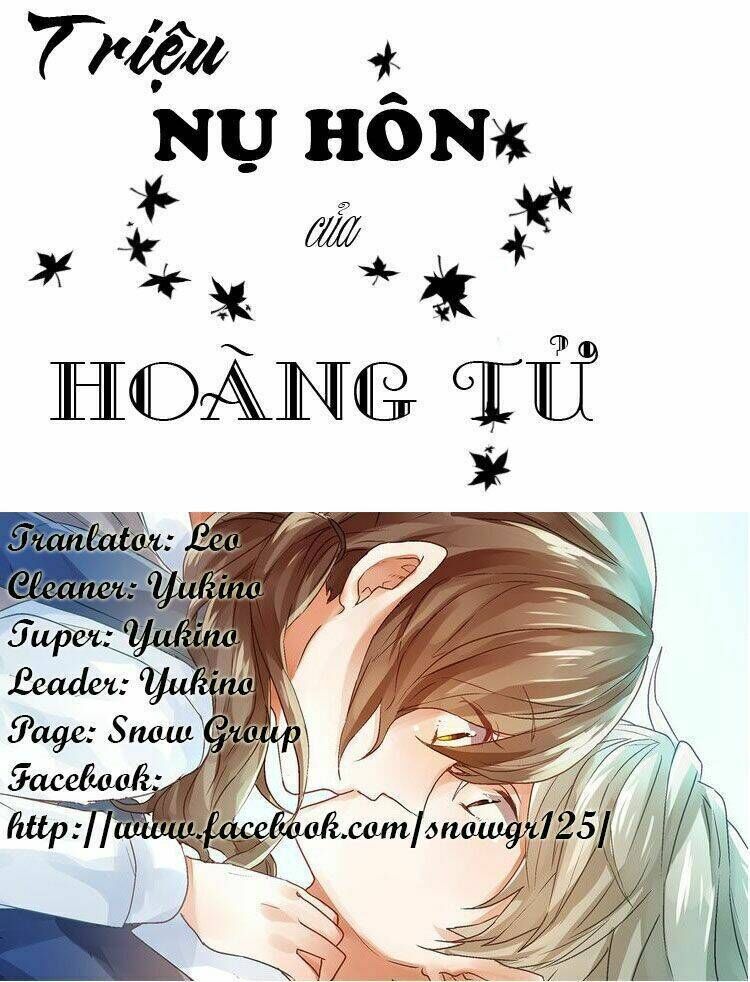 Triệu nụ hôn của hoàng tử Chapter 8 - Trang 2