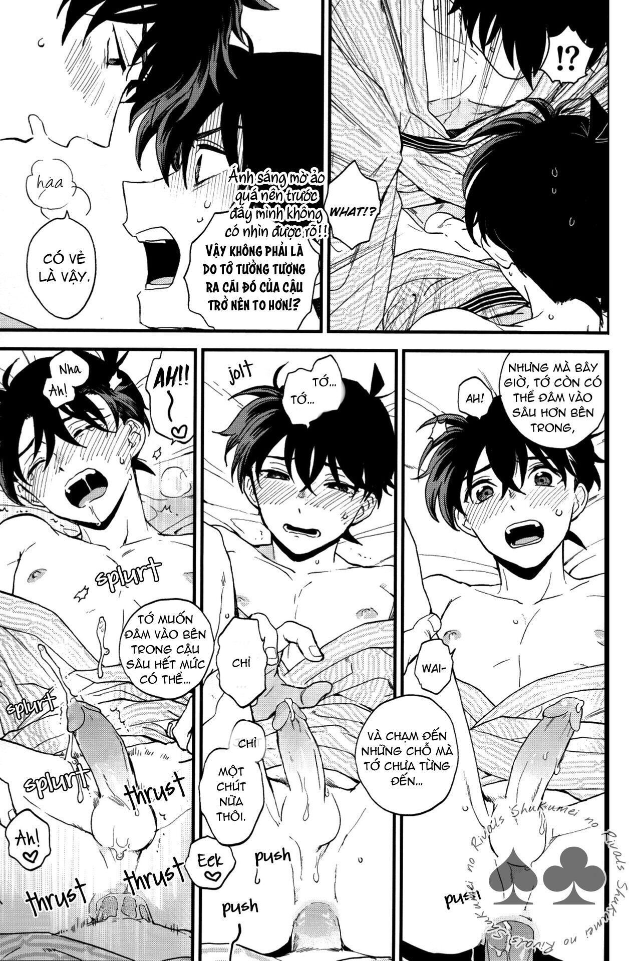 DJ Detective Conan Chapter 2 KaitoxShinichi - Trang 2