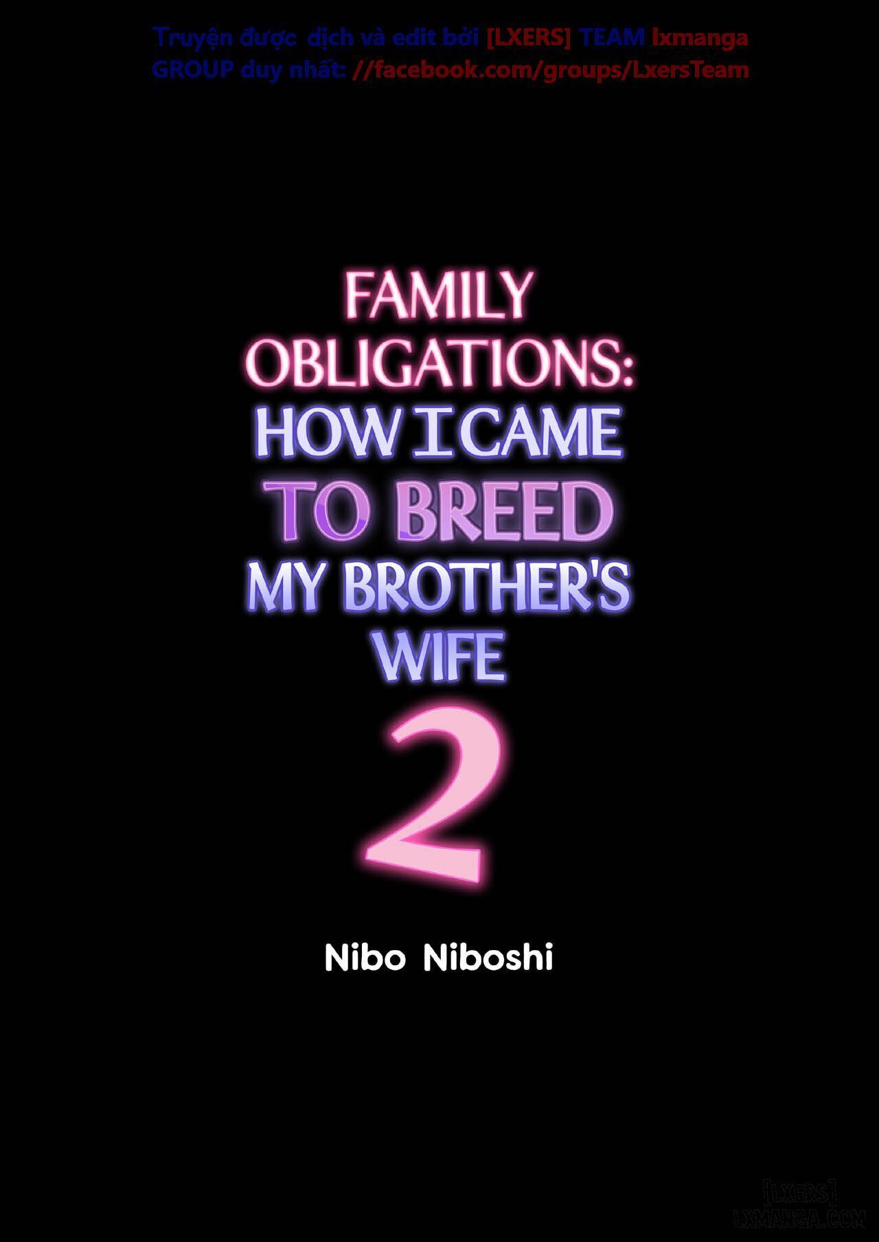 family obligations꞉ how i came to breed my brother&#039;s wife Chương 2 - Trang 1