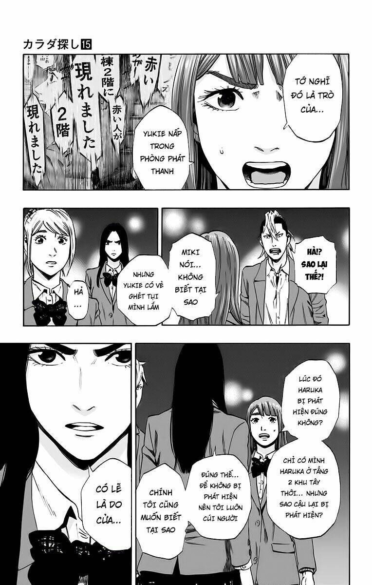 trò chơi tìm xác - karada sagashi chapter 131 - Trang 2