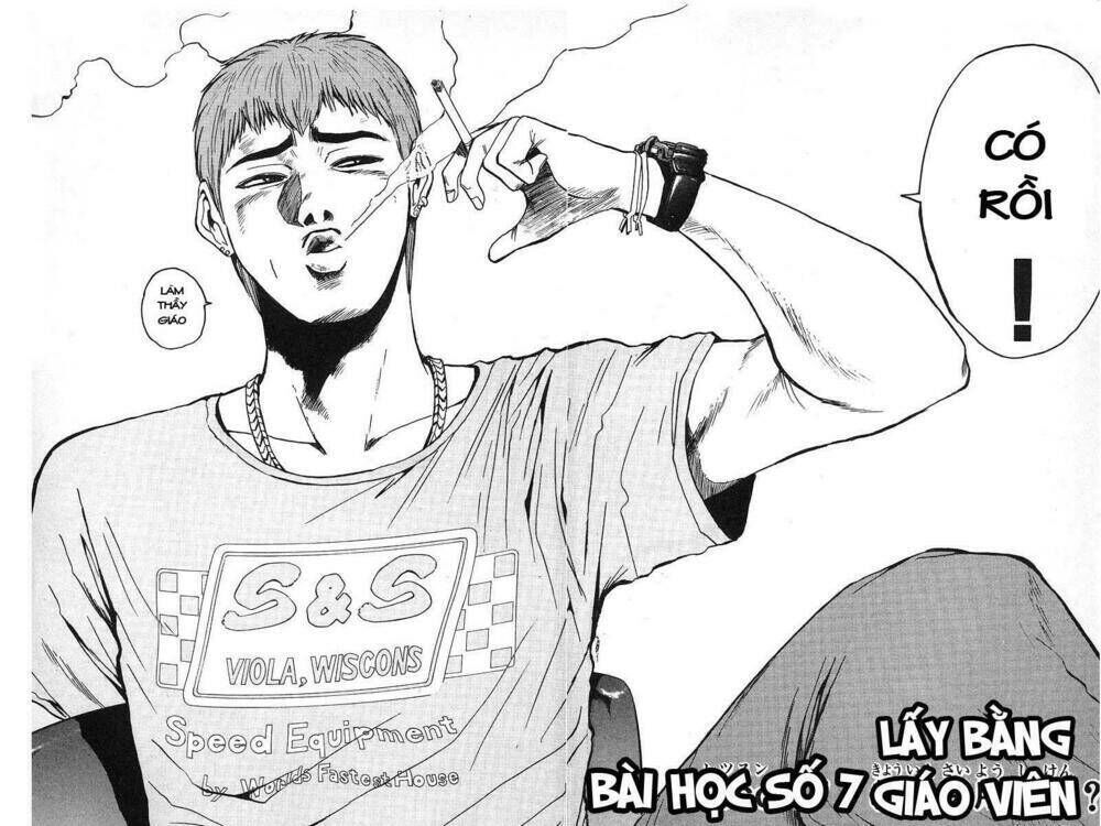 gto - great teacher onizuka chapter 7 - Next chapter 8