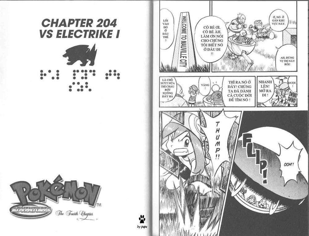 pokemon special Chapter 206 - Trang 2