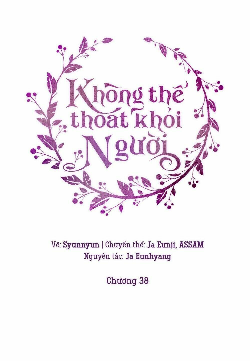 không thể thoát khỏi người chapter 38 - Next chapter 39