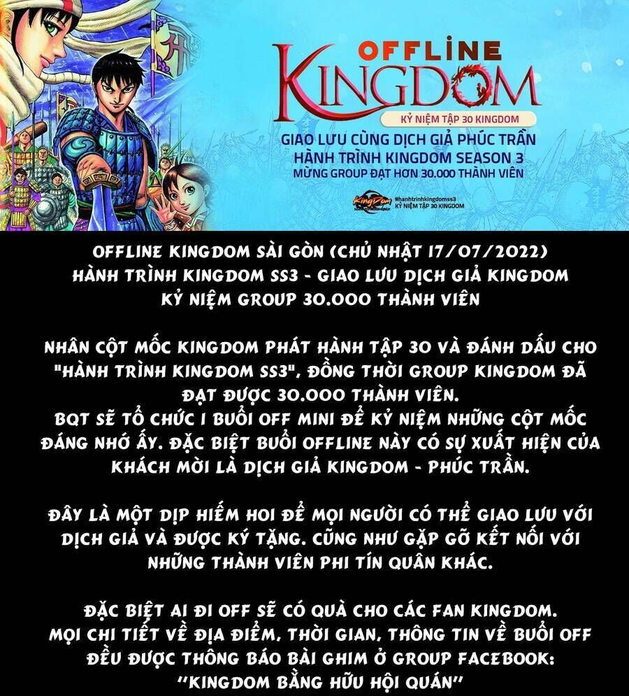 kingdom - vương giả thiên hạ chapter 725 - Next chapter 726