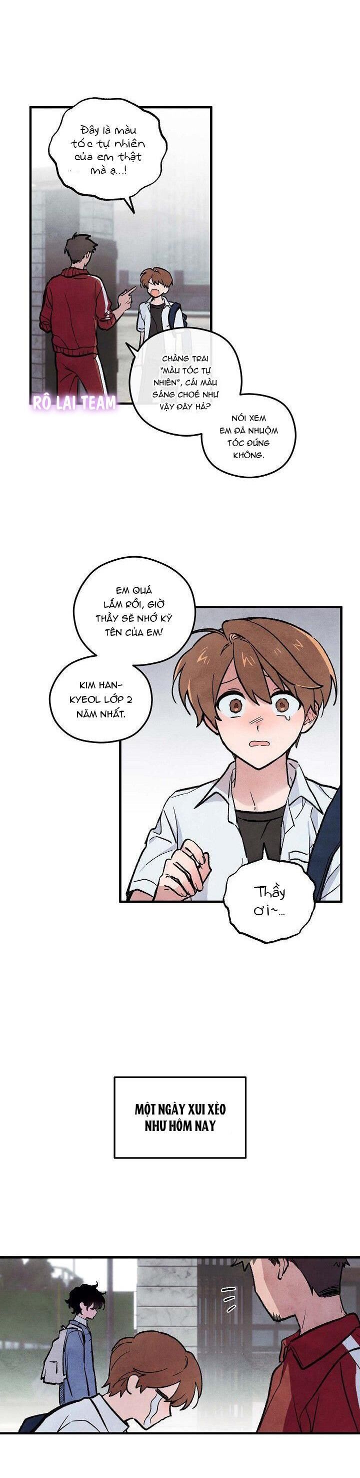 vận rủi của juyeon Chapter 1 - Trang 1