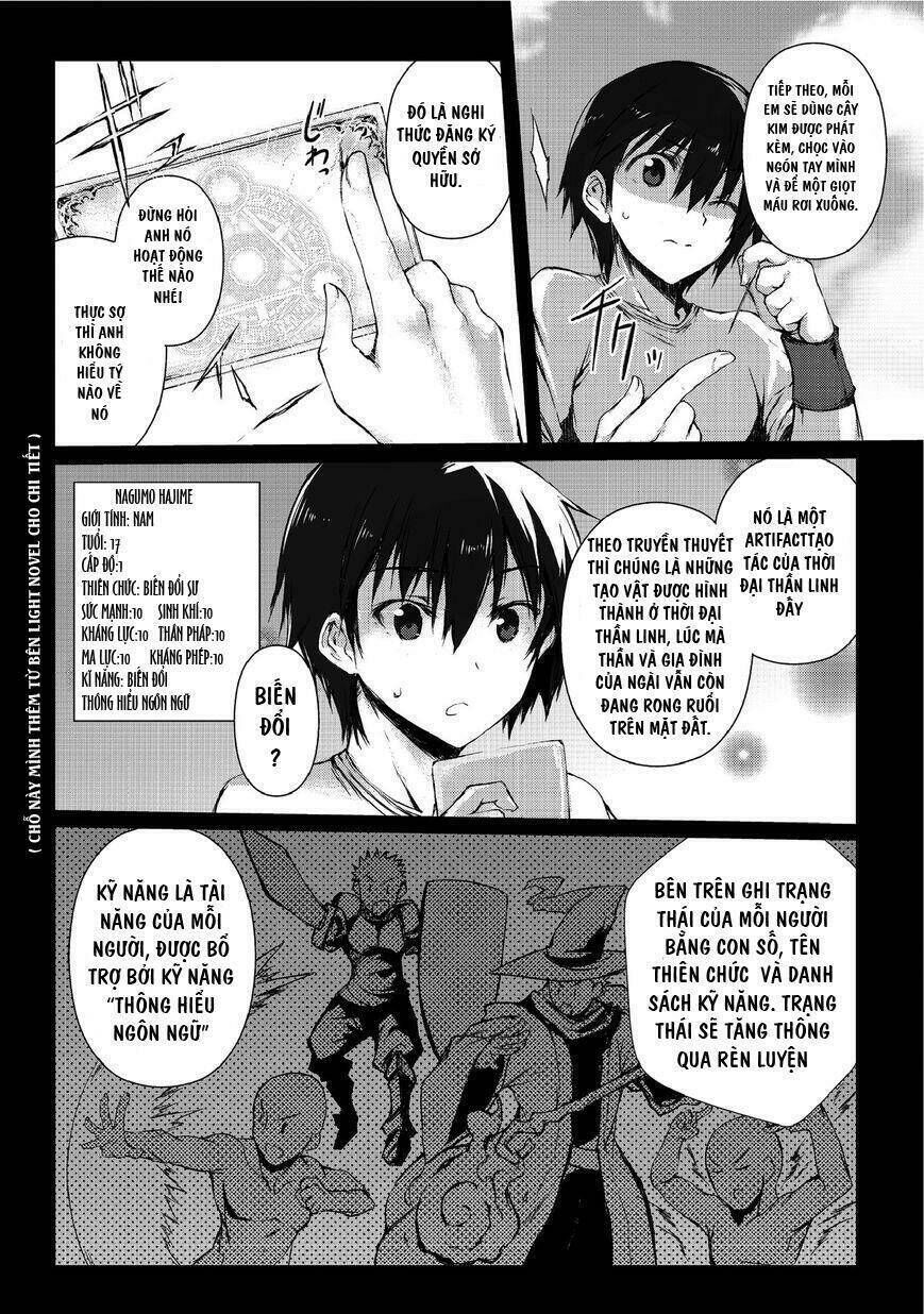 arifureta shokugyou de sekai saikyou chapter 2 - Next chapter 3