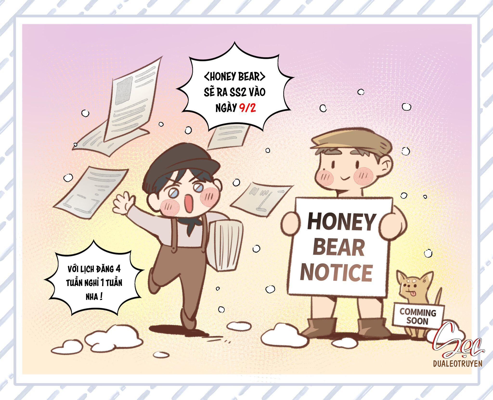 honey bear Chapter 30.1 HẬU KÌ SS1 - Trang 1