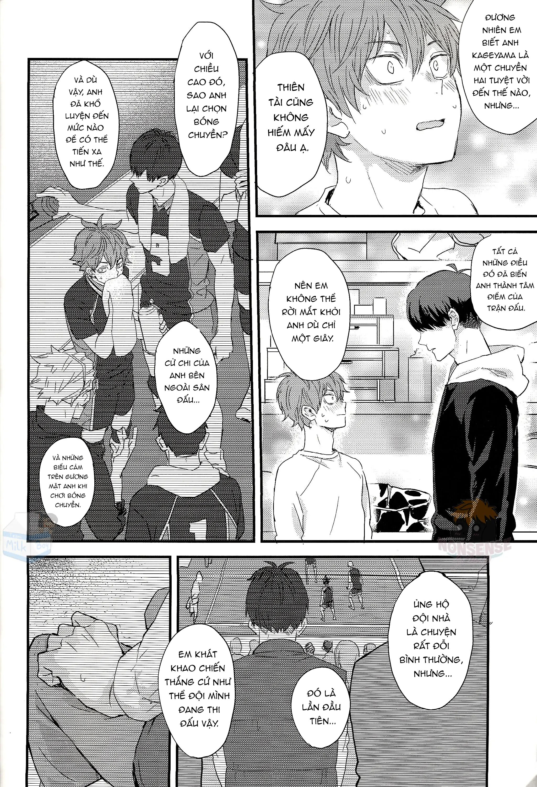 [KAGEHINA DOUJINSHI] - CÁ BƠI TRÊN TRỜI Chapter 2 - Trang 2