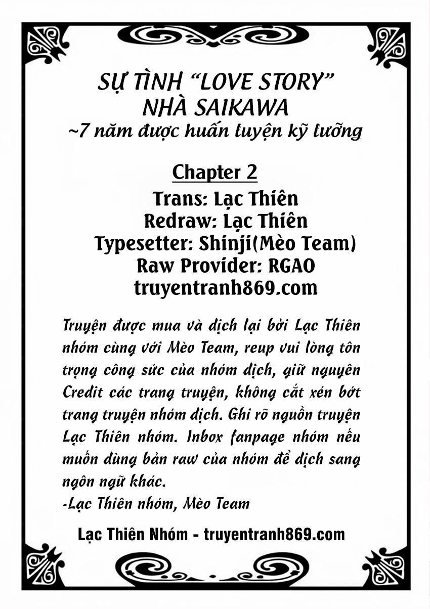 sự tình lovestory nhà saikawa 2 - Trang 1