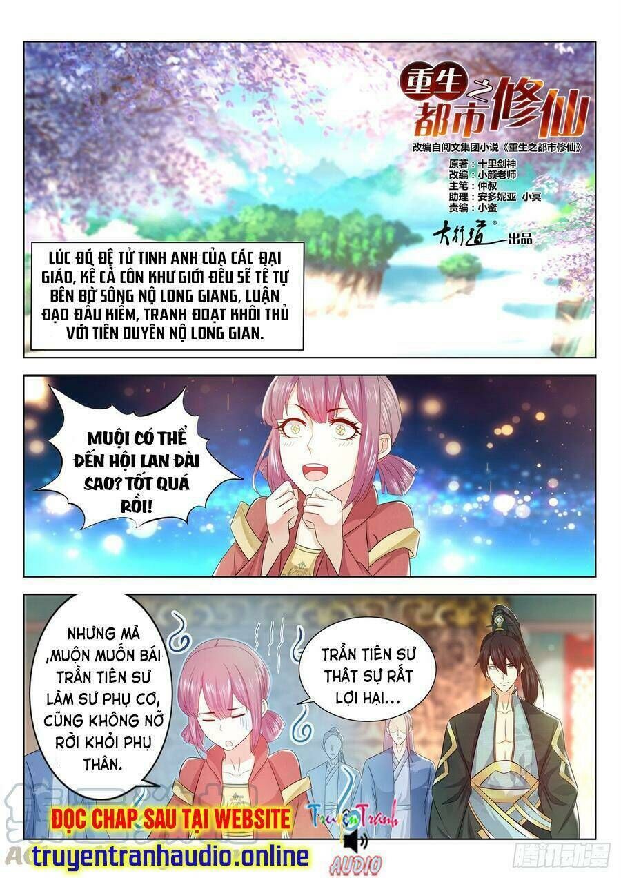 trọng sinh đô thị tu tiên Chapter 376 - Next Chapter 377