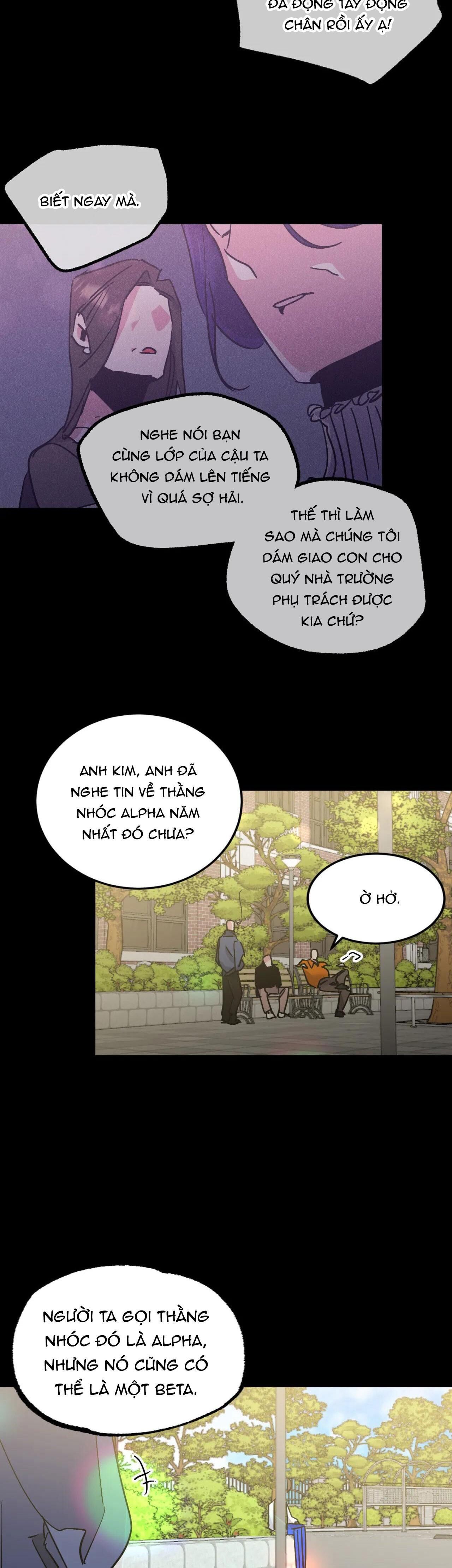 (abo) vũ trụ nơi em xuống Chapter 1 - Trang 2