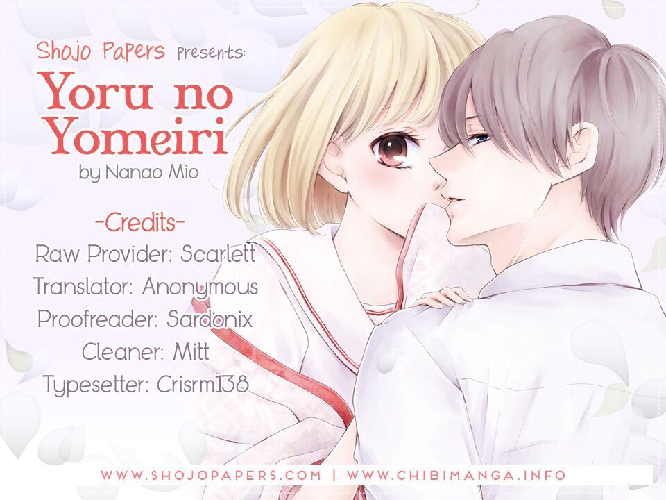 yoru no yomeiri chapter 16 - Trang 2