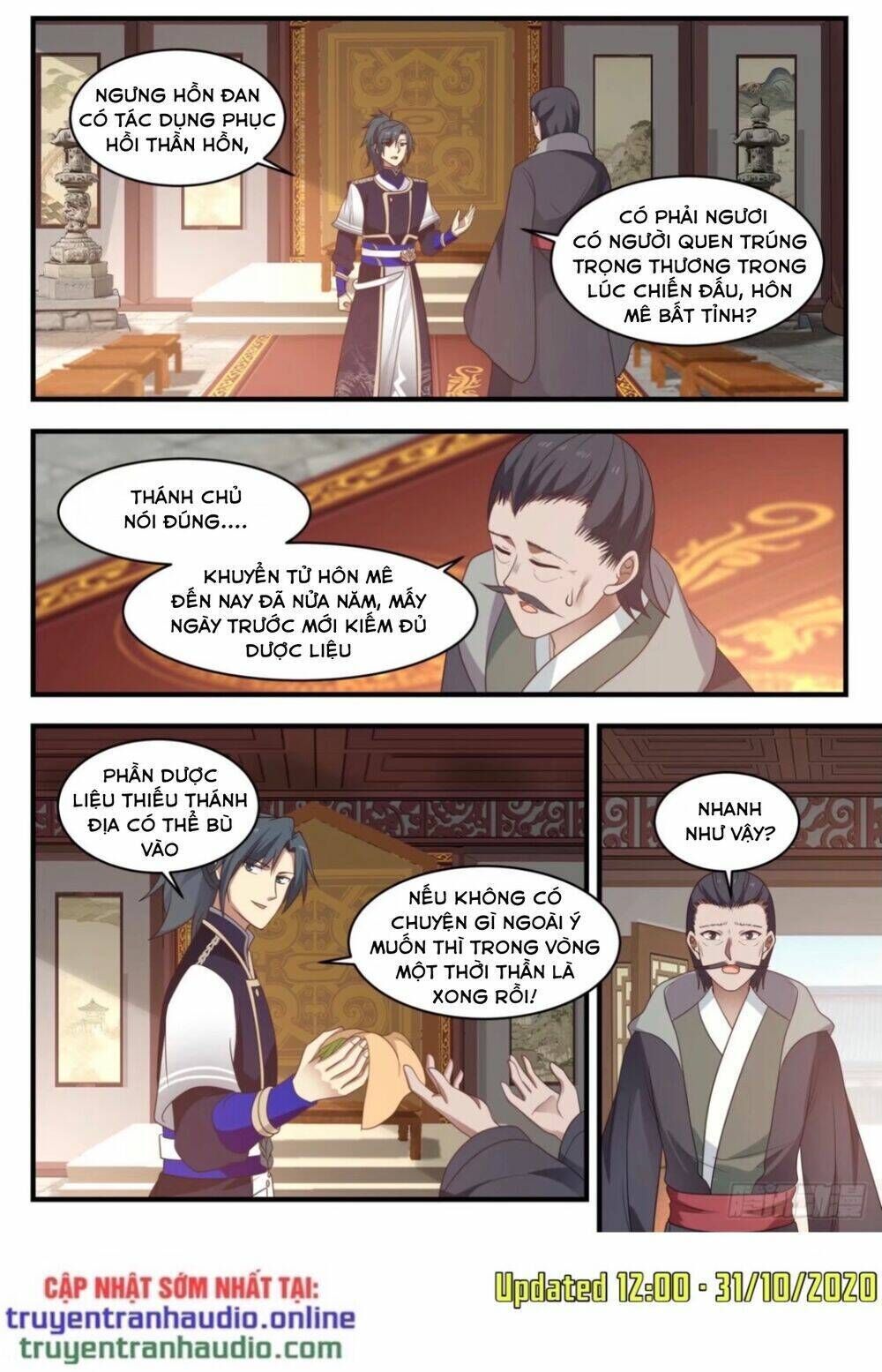 võ luyện đỉnh phong Chapter 745 - Trang 2