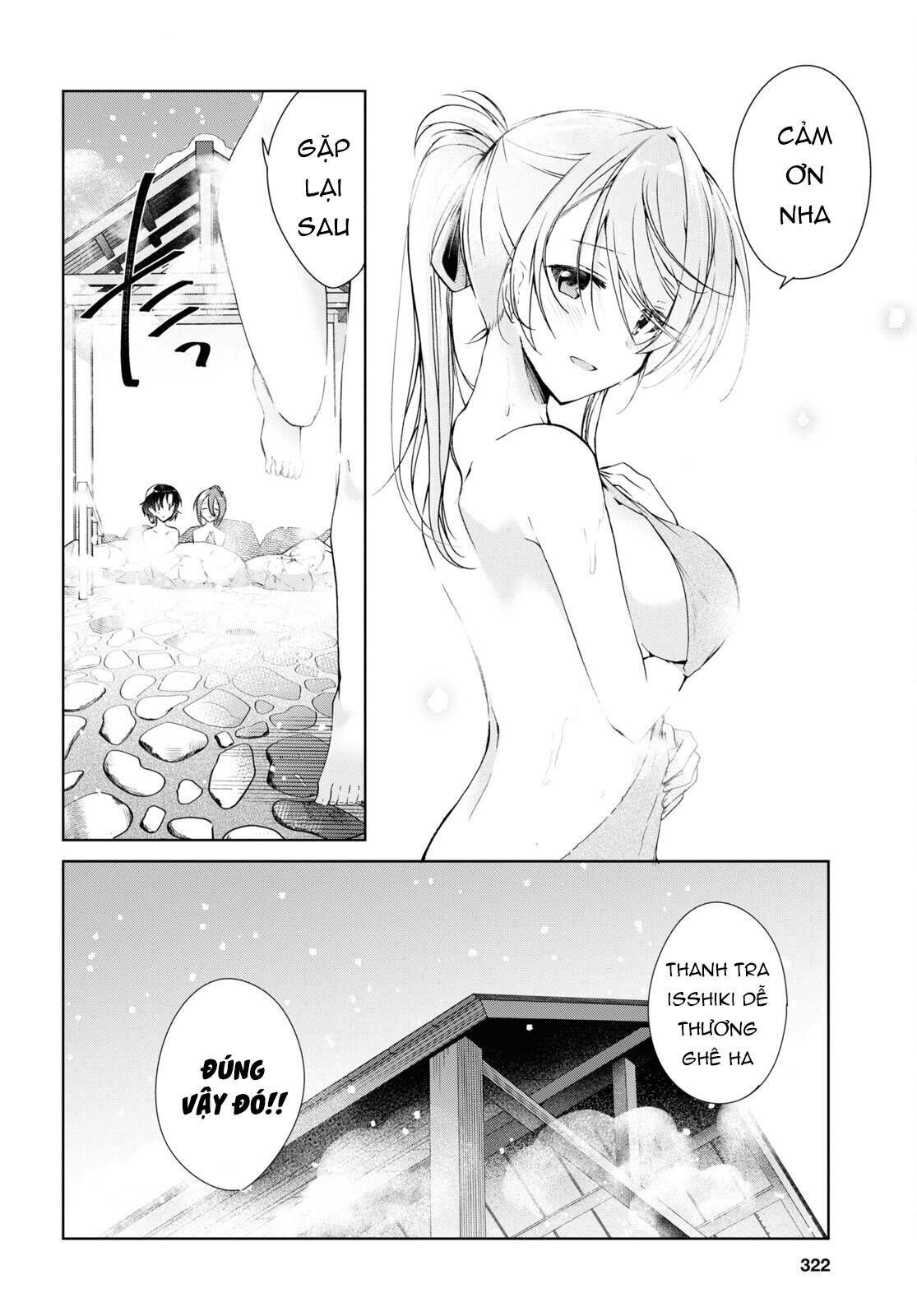 Isshiki-san muốn biết yêu là gì Chapter 19 - Trang 2