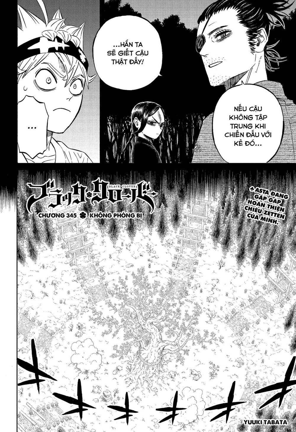 black clover - pháp sư không phép thuật chapter 345 - Trang 2