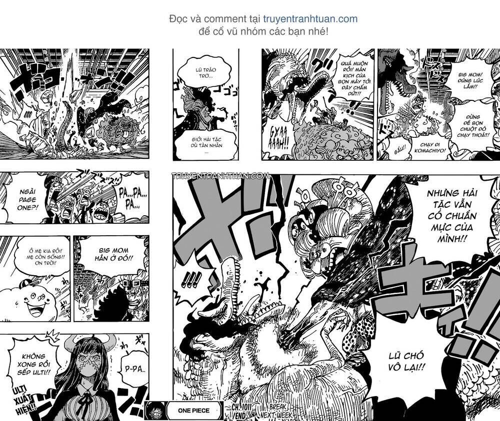 One Piece Chapter 1011 - Trang 2