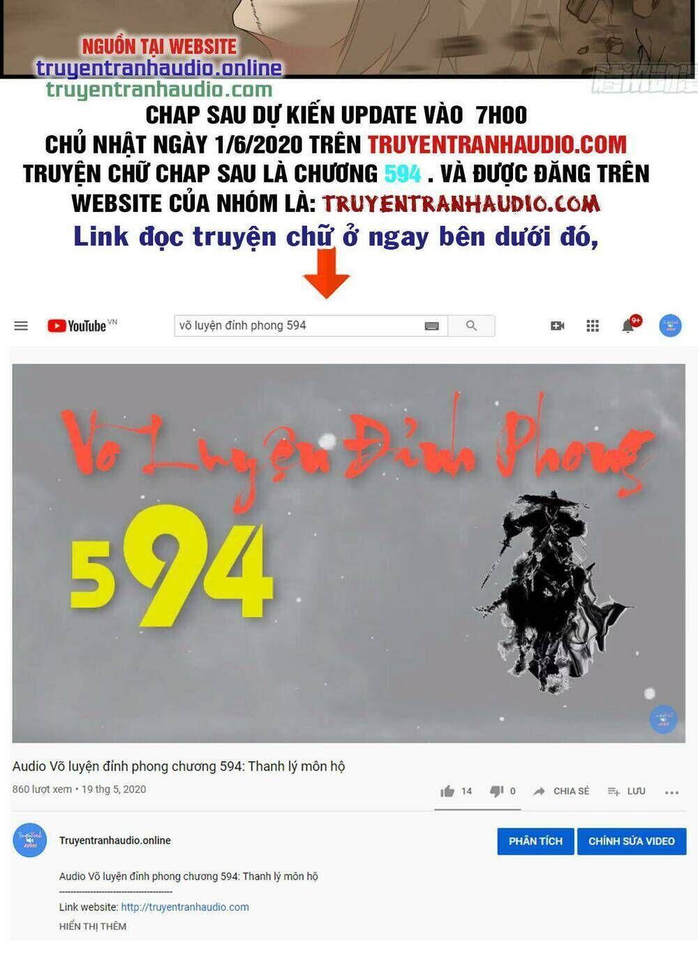 võ luyện đỉnh phong chapter 561 - Trang 2