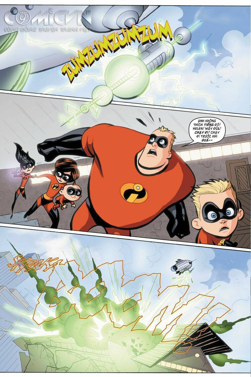 The Incredibles | Gia Đình Siêu Nhân Chapter 5: Thành Phố Siêu Phàm 5 - Trang 2