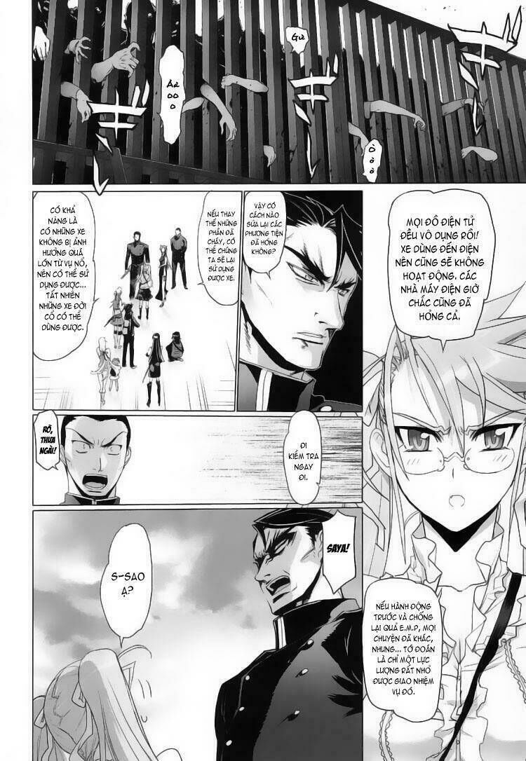 highschool of the dead chapter 15: - người chết tấn cô ... - Next chapter 16: - cận kề cái chết ...