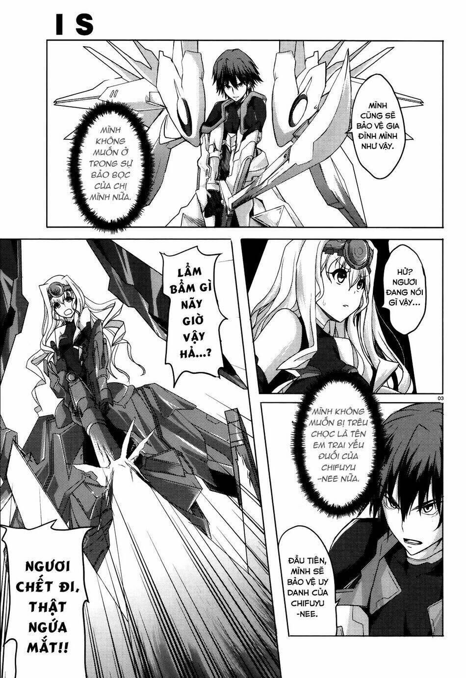 Infinite Stratos Chapter 3: - Quyết đấu lựa chọn đại d ... - Trang 2