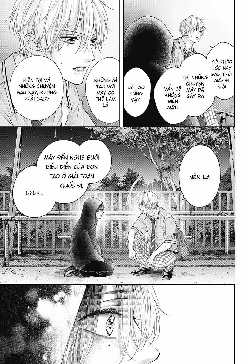 kono oto tomare! chapter 111: vầng trăng trên trời xanh - Next chapter 112: sàn quyết đấu