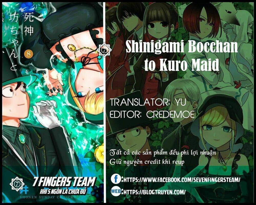 shinigami bocchan to kuro maid chapter 95: mừng về nhà - Trang 2