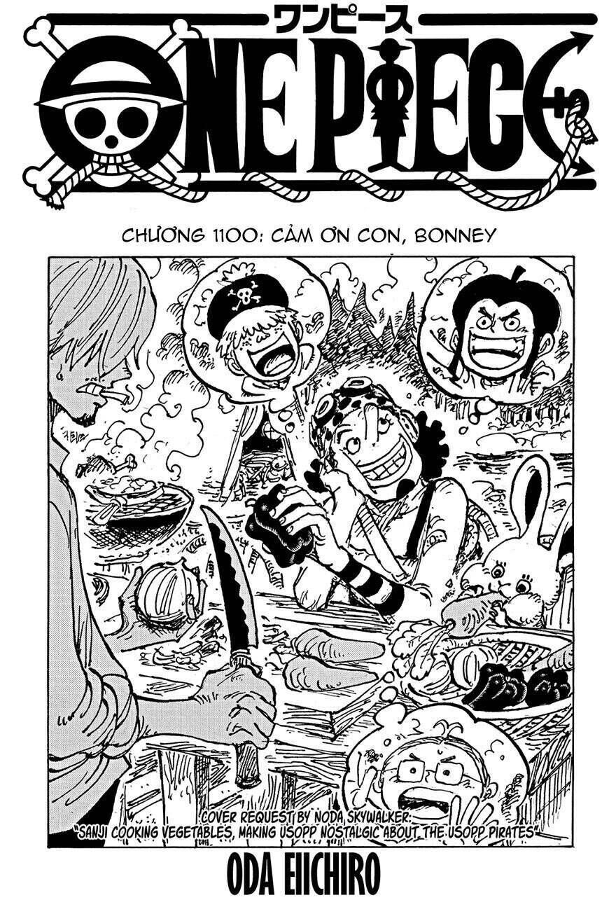 One Piece Chapter 1100 - Trang 2