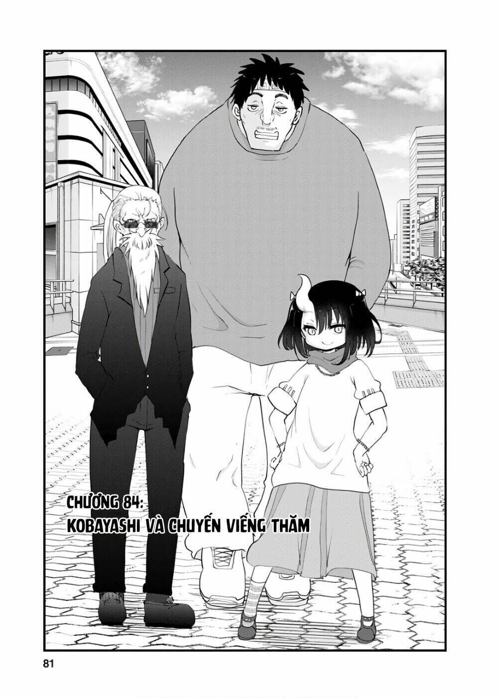 cuộc sống trả ơn của nàng rồng tohru! chapter 84: \"kobayashi và chuyến viếng thăm\" - Trang 2