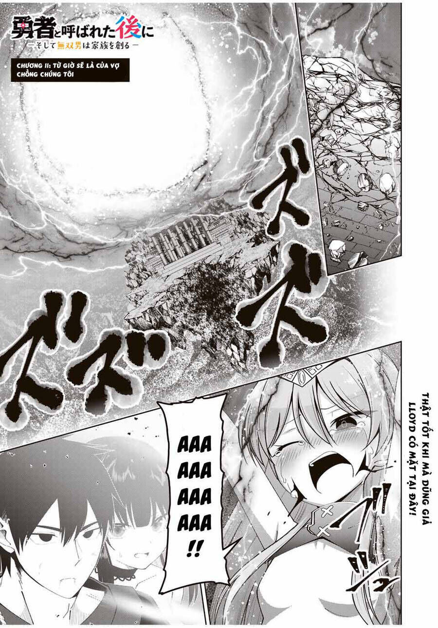 yuusha to yobareta nochi ni: soshite musou otoko wa kazoku wo tsukuru Chương 11 - Trang 2