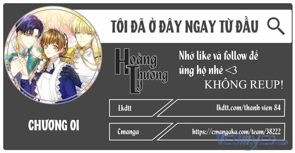 tôi đã ở đây ngay từ đầu Chapter 1 - Next Chapter 2