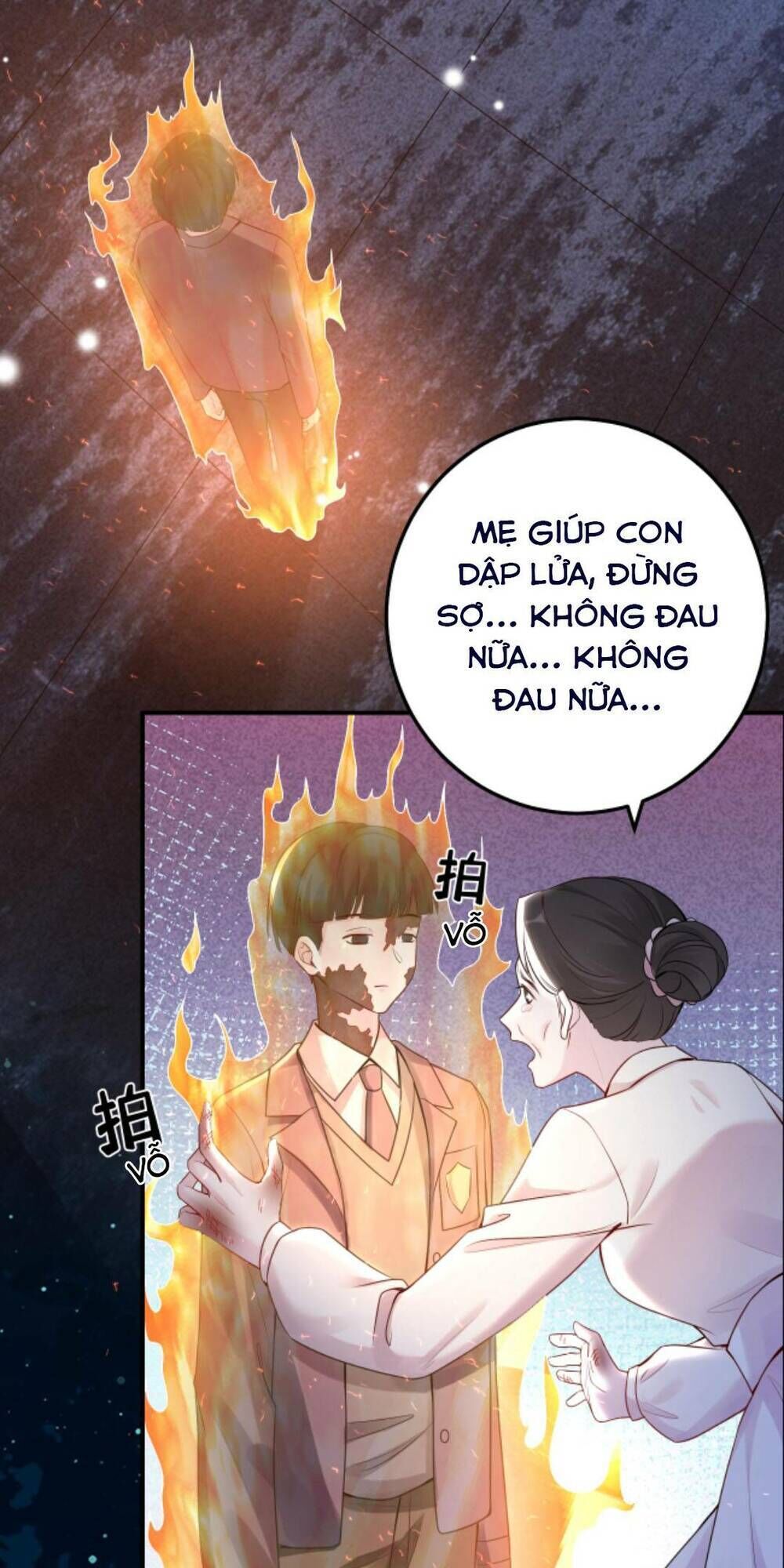 đứng yên! em gái chúng tôi nói trên đầu bạn có quỷ. chapter 77 - Trang 2