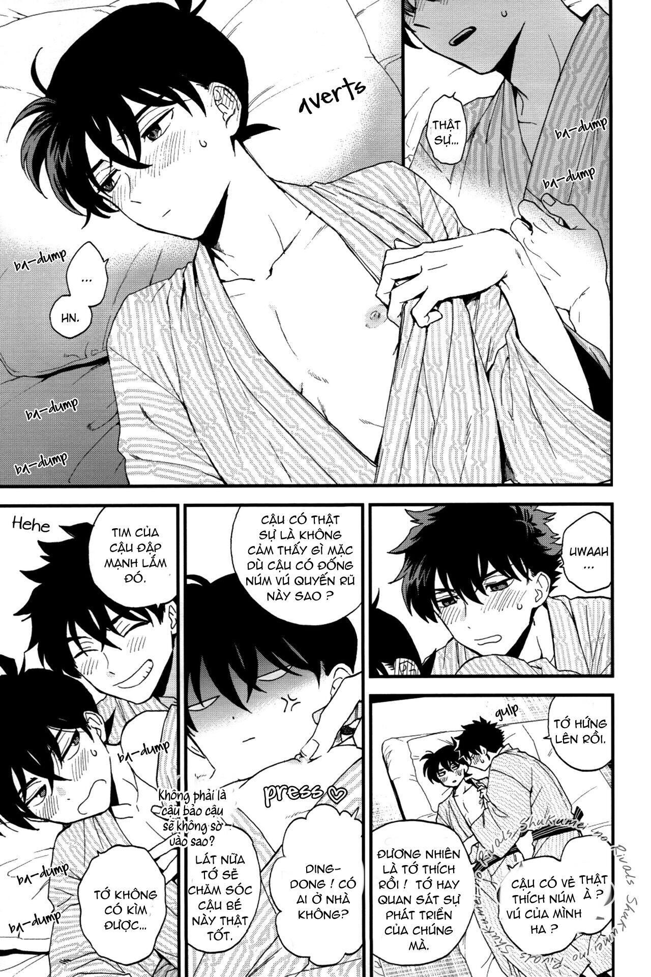 DJ Detective Conan Chapter 2 KaitoxShinichi - Trang 2