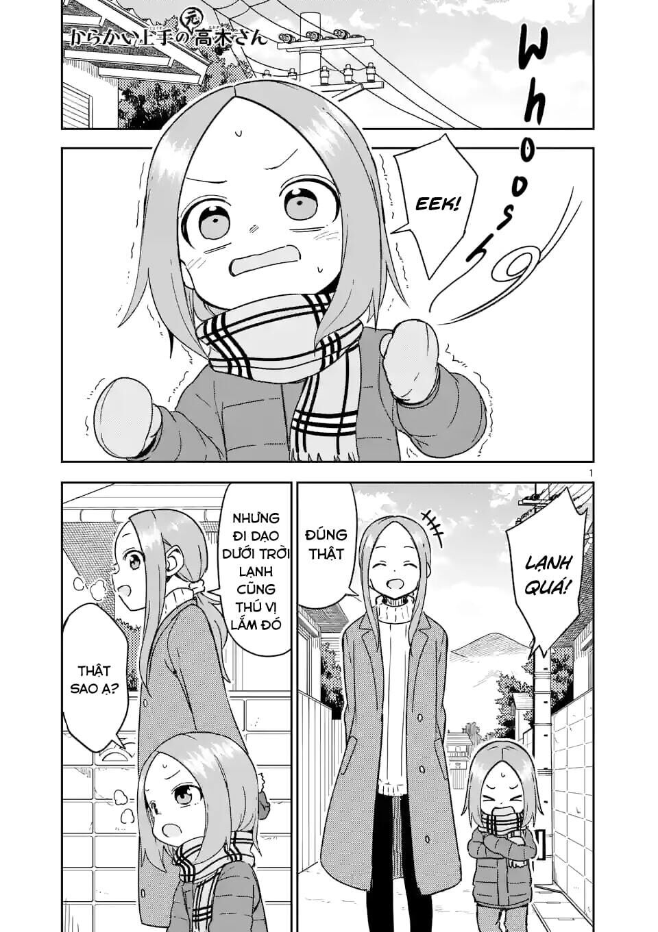 Karakai Jouzu no (Moto) Takagi-san Chapter 302 - Trang 1