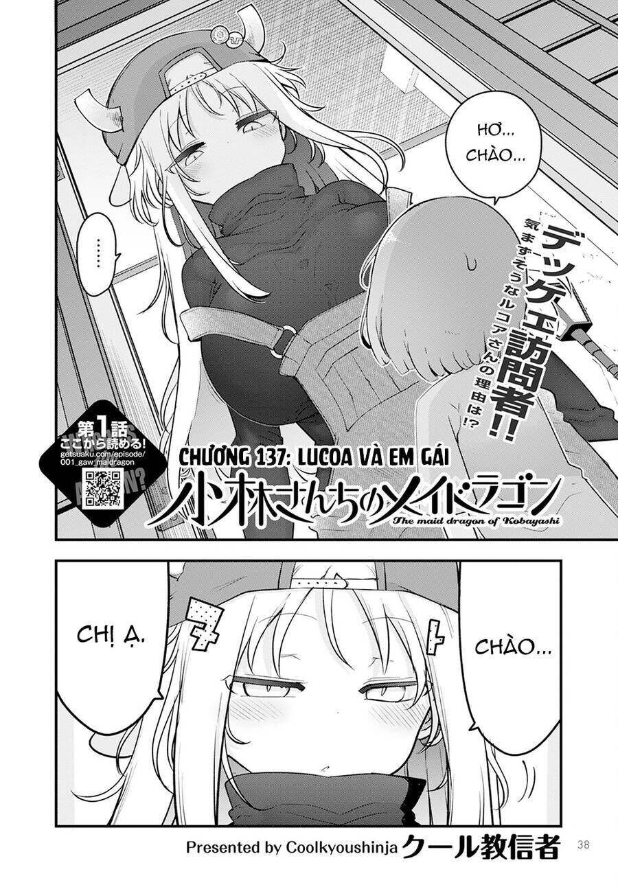 the maid dragon of kobayashi chương 137 - Trang 2