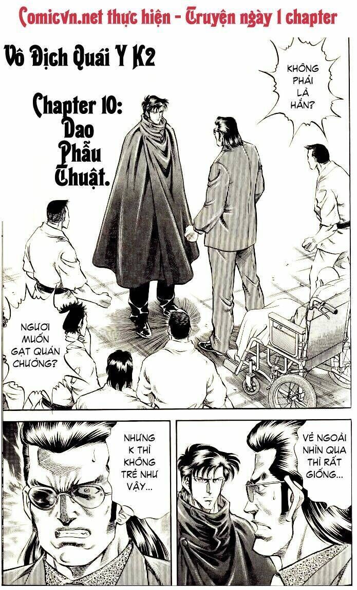 Doctor Kazu K1+ K2 - Vô Địch Quái Y Chapter 10: Dao phẫu thuật - Trang 2