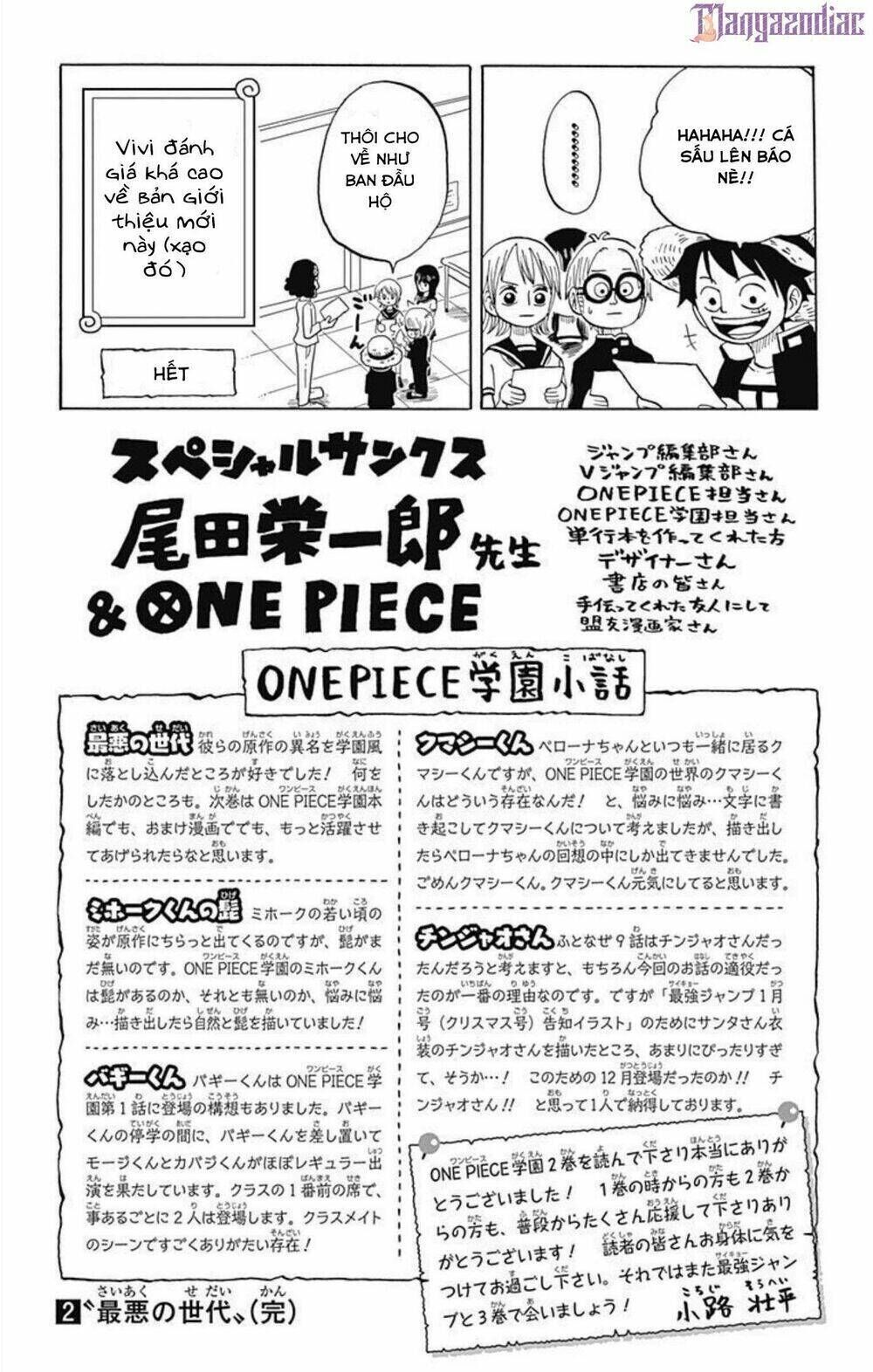 học viện one piece chương 9 - Trang 2