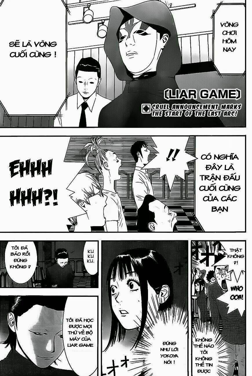 Liar Game Chapter 171 - Next Chapter 172